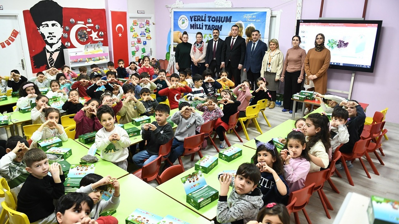 Yeşilyurt Belediyesi’nden Miniklere Tarım Eğitimi