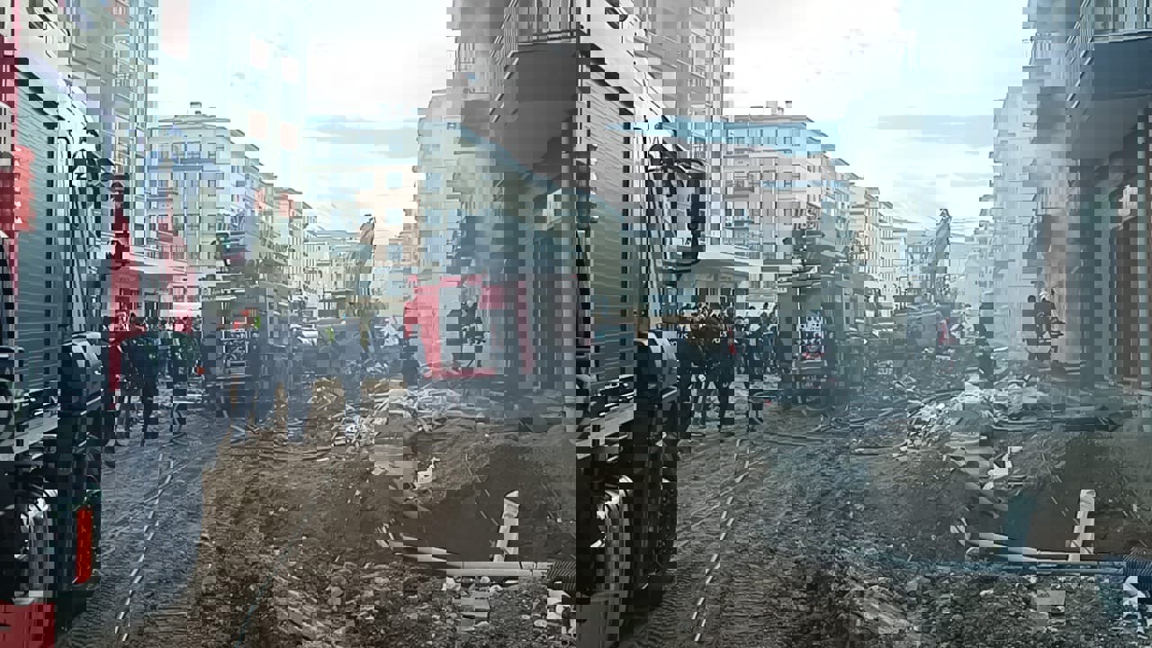 Malatya’nın Yeşilyurt ilçesi Niyazi Mahallesi’nde bulunan TOKİ şantiyesinde, dep