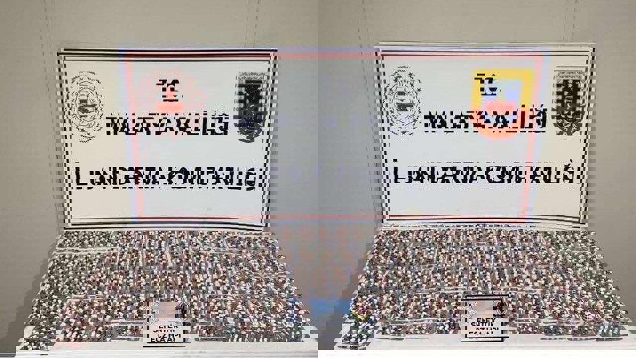 Battalgazi’de Sentetik Ecza Operasyonu: 1 Gözaltı