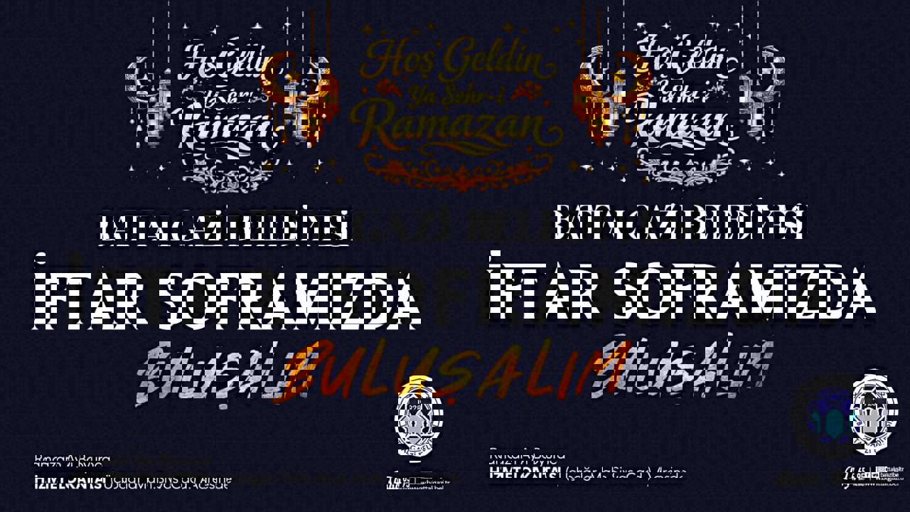 Battalgazi Belediyesi’nden Ramazanda İftar Hizmeti