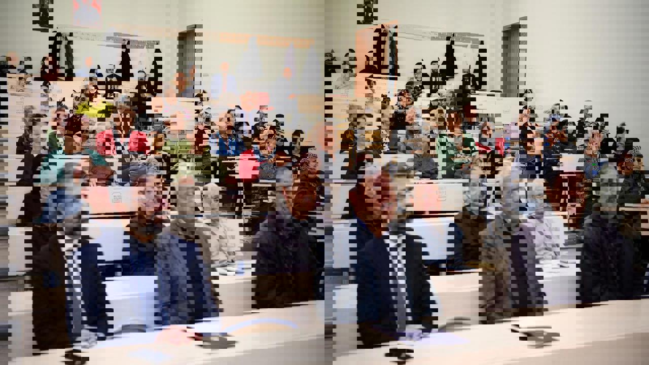 Başkan Taşkın’dan Tazelenme Öğrencilerine Ziyaret