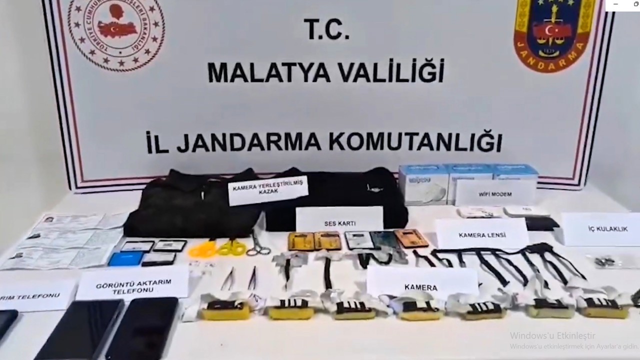 Malatya'da Ehliyet Sınavında Kopya Çetesi Çökertildi