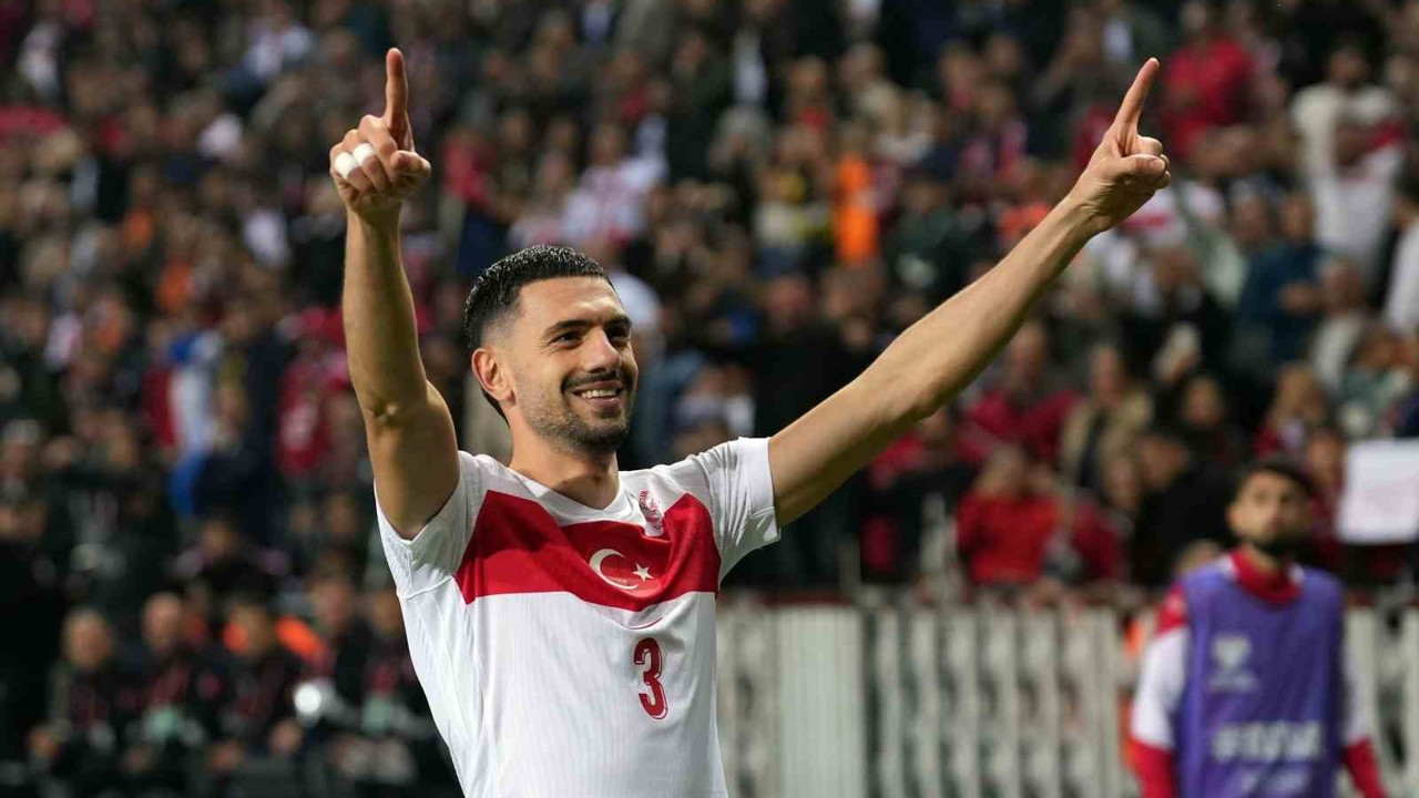 Merih Demiral’dan Gürcistan maçında 2 gol
