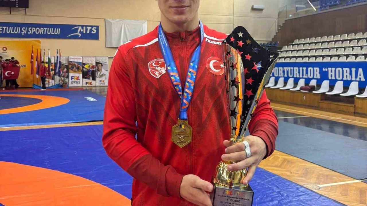 Balkan Şampiyonası’nda altın madalya Büyükşehir’in
