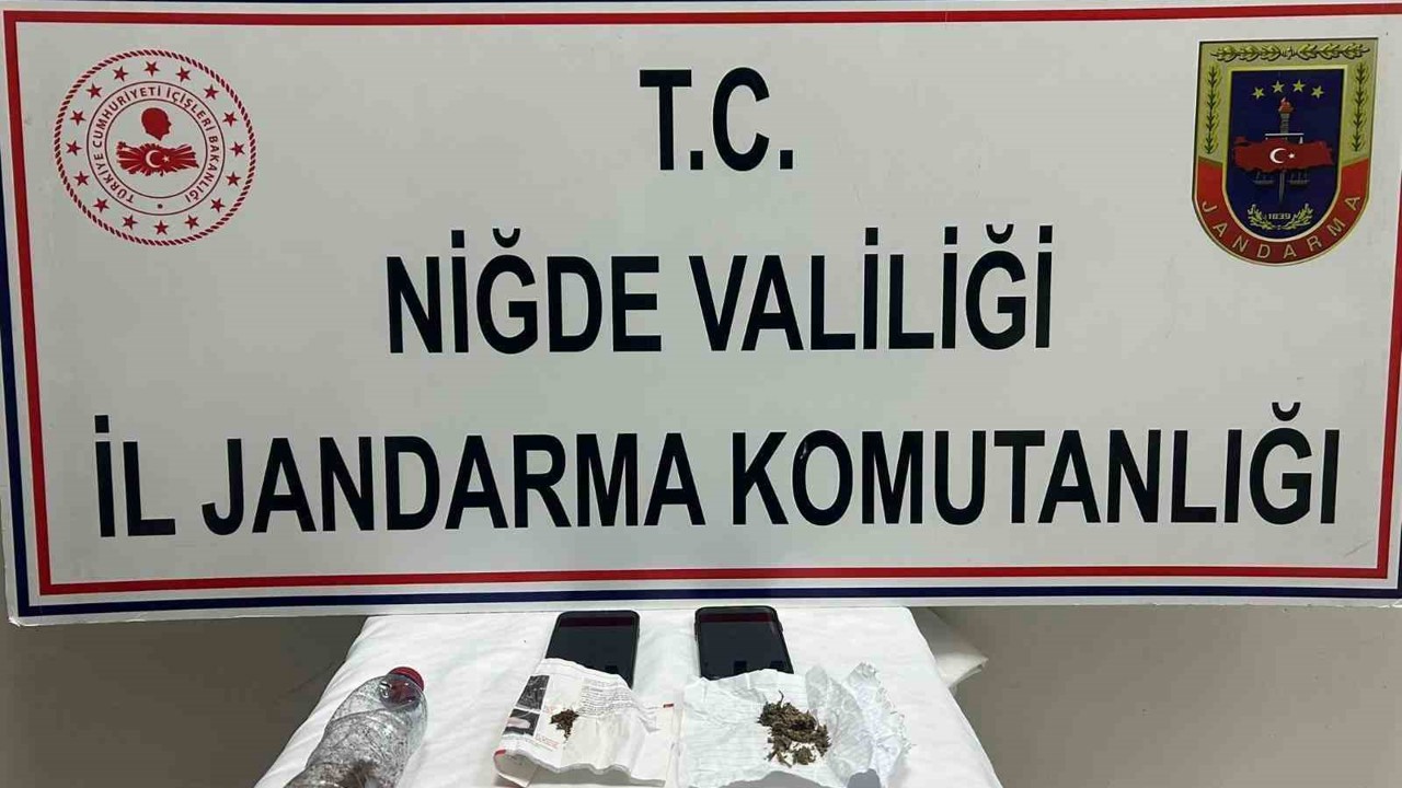Niğde’de uyuşturucu operasyonu: 3 şüpheli yakalandı
