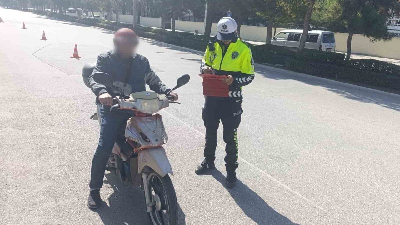 Burdur’da motosiklet denetimleri
