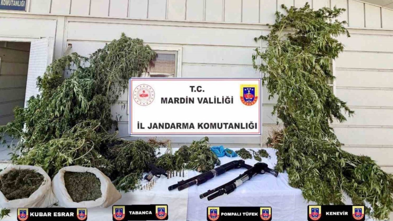 Mardin’de uyuşturucu operasyonlarında 38 şüpheli yakalandı
