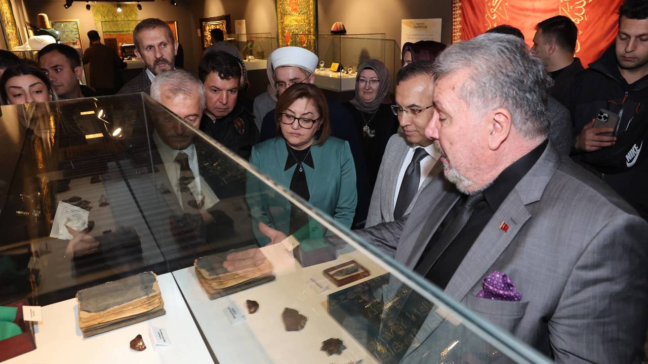 Gaziantep’te Mukaddes Emanetler Sergisi Ramazan Ayında Ziyarete Açıldı