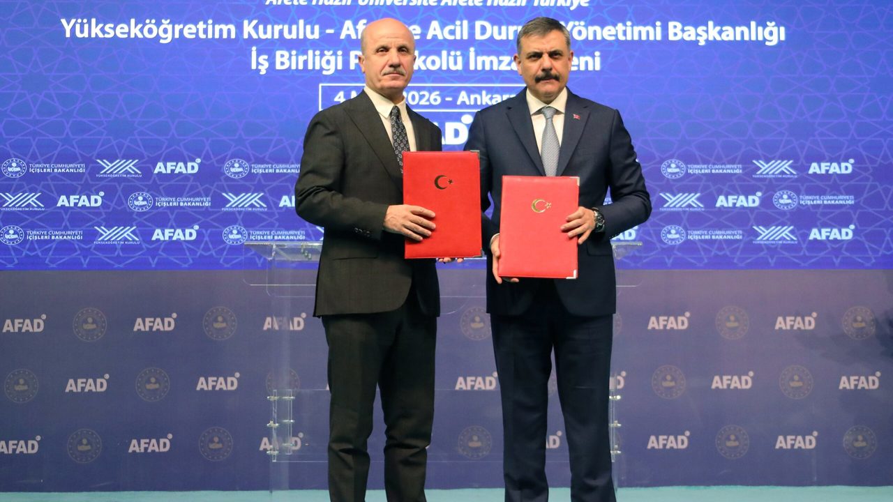 YÖK ile AFAD Arasında “Afete Hazır Üniversite” Protokolü İmzalandı