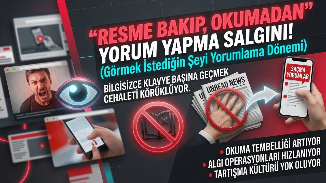 Başlığa Bak, Görsele Atla, Zihnini Kapat: Okumadan Yorum Yapm Salgını