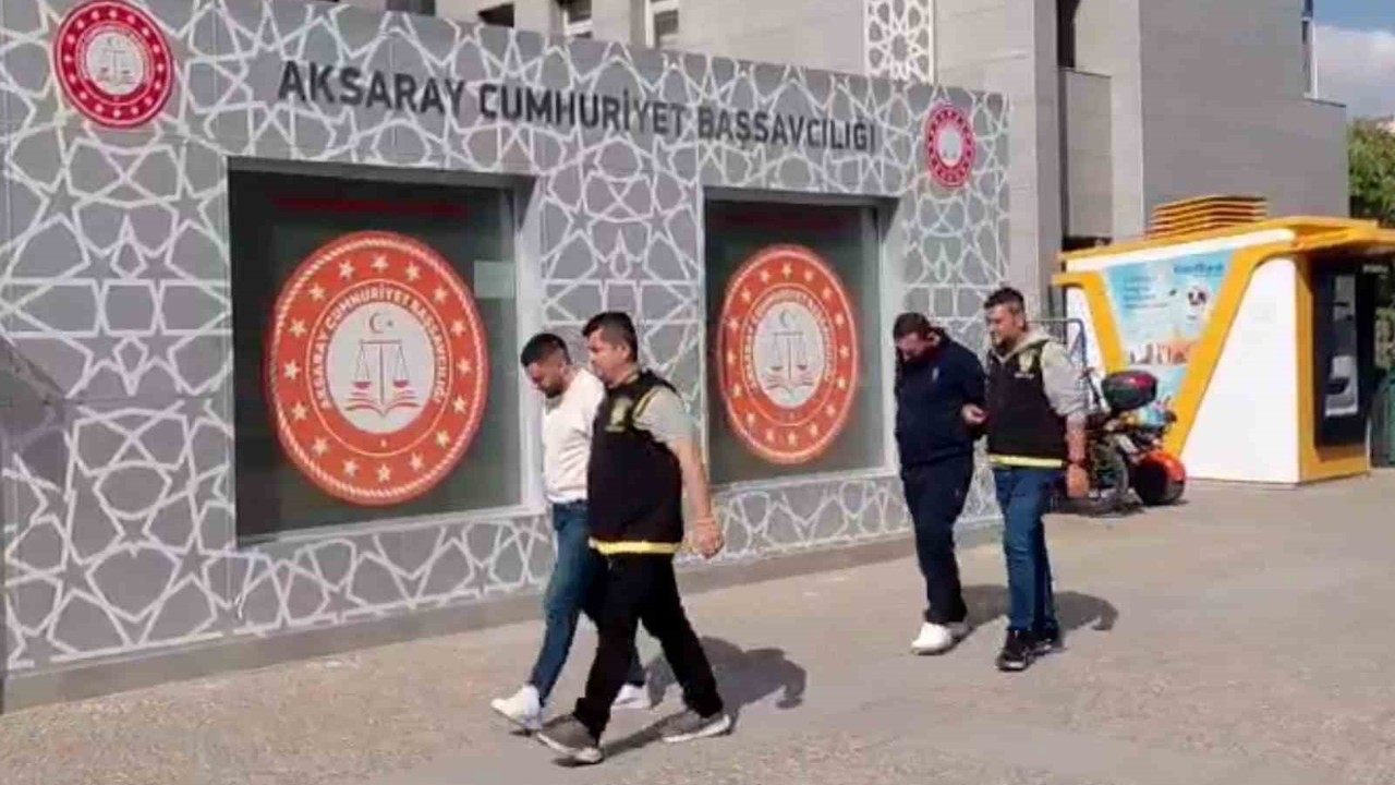 Aksaray’da sahte altın dolandırıcıları kıskıvrak yakalandı
