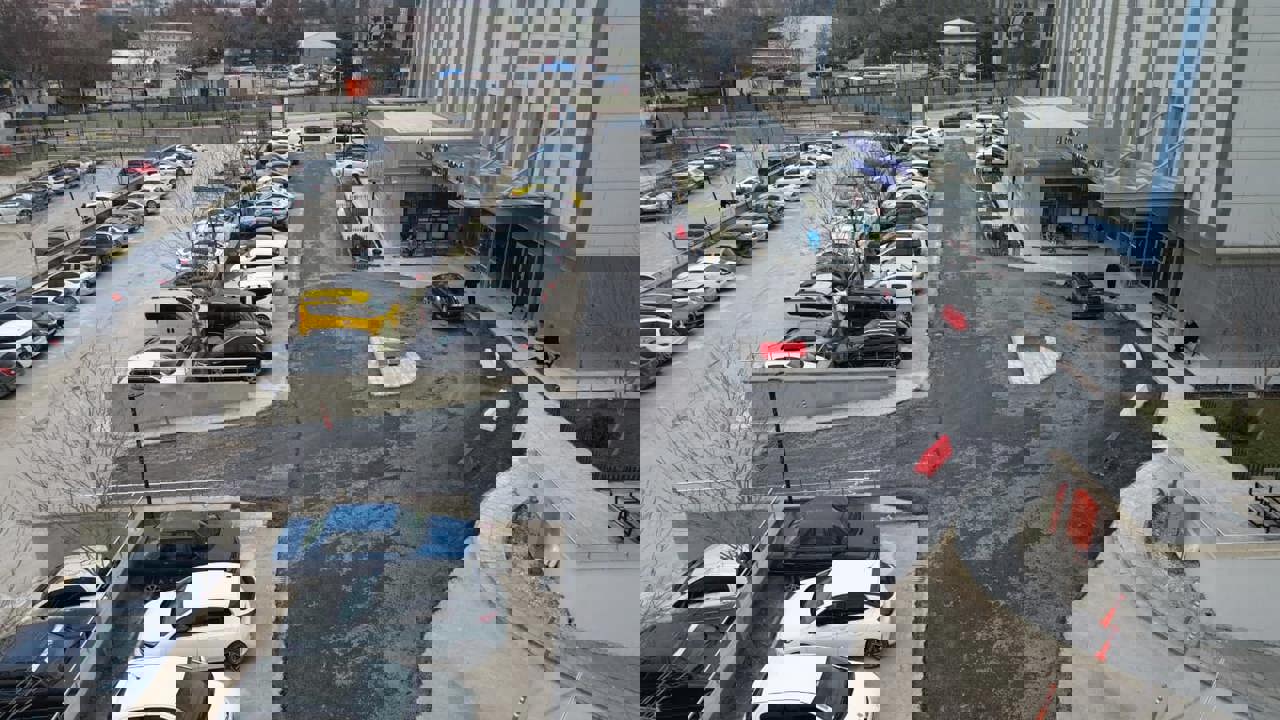 Battalgazi Devlet Hastanesi Otoparkı Yenilendi