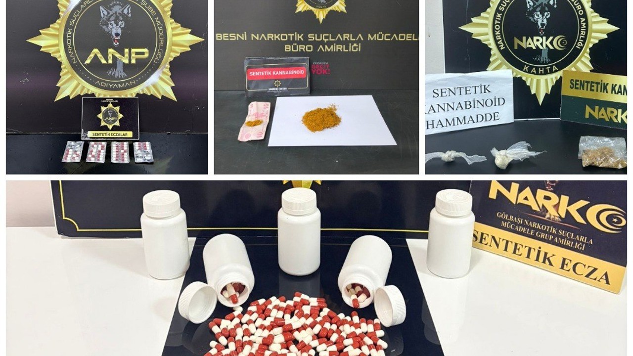 Adıyaman’da 71 Aranan Şahıs Yakalandı, Uyuşturucu Operasyonları Sürüyor