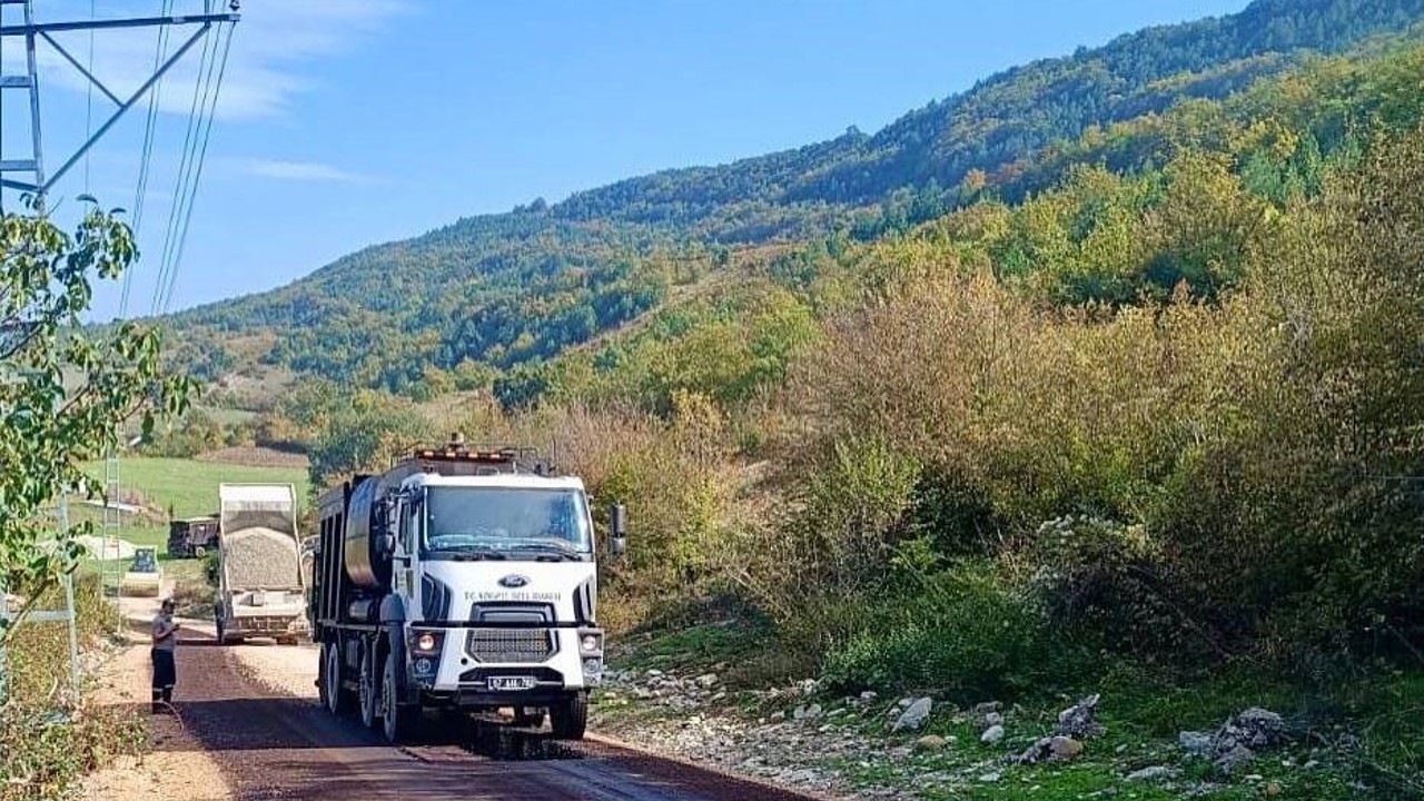 Sinop’ta 257 kilometre yol asfaltla buluştu
