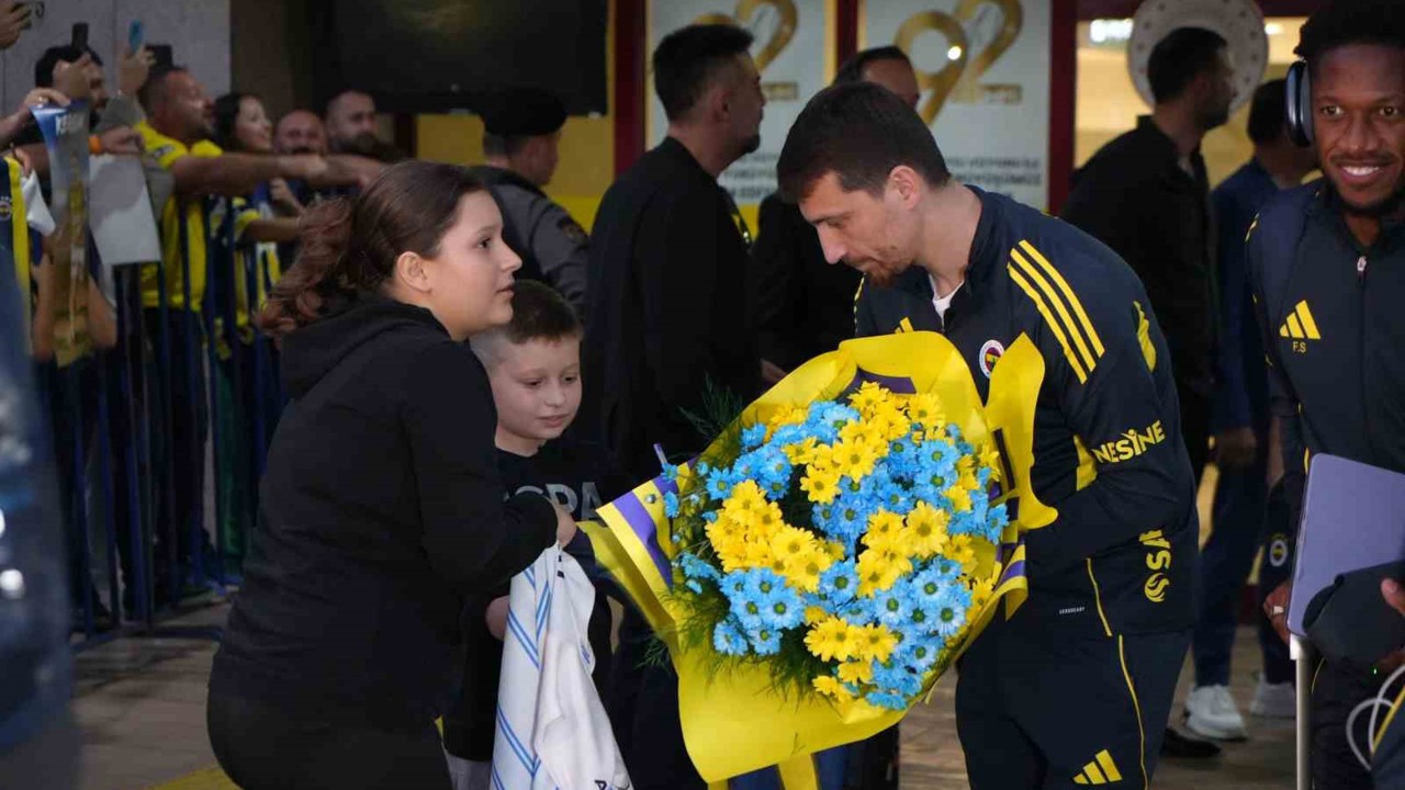 Fenerbahçe’ye Samsun’da coşkulu karşılama
