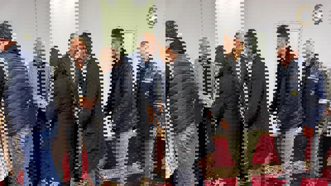 Doğanşehir’de Bayramlaşma Geleneği Sürdü