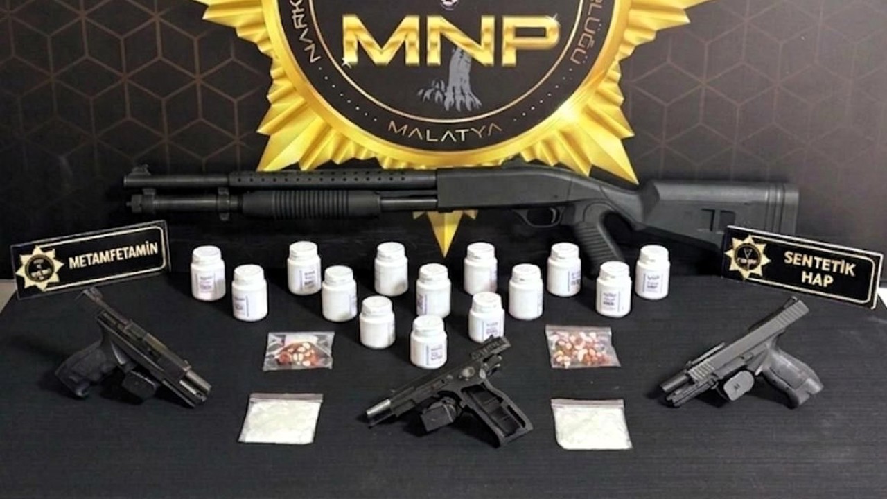 Malatya’da Uyuşturucu Ve Silah Operasyonu: 2 Tutuklama