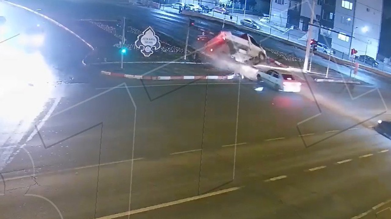 Malatya’da meydana gelen trafik kazalarına ait görüntüler, Emniyet Genel Müdürlü