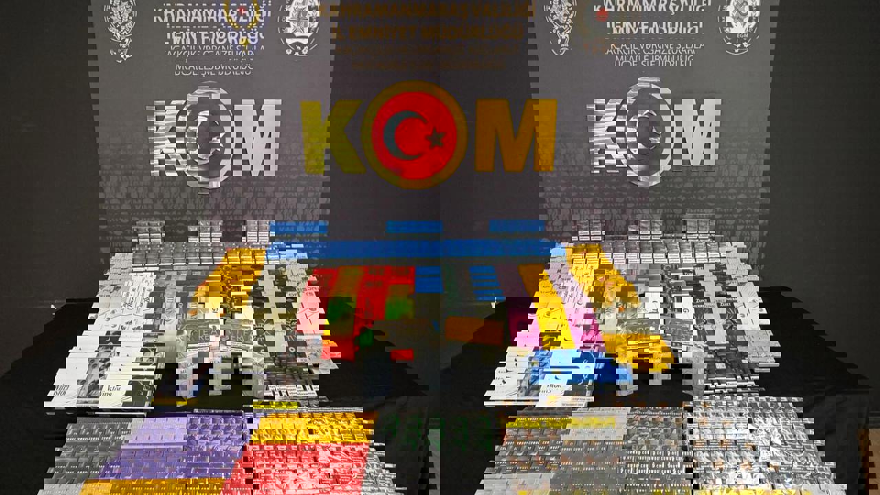 Kahramanmaraş’ta Kaçakçılık Operasyonu: Binlerce Kaçak Sigara Ele Geçirildi