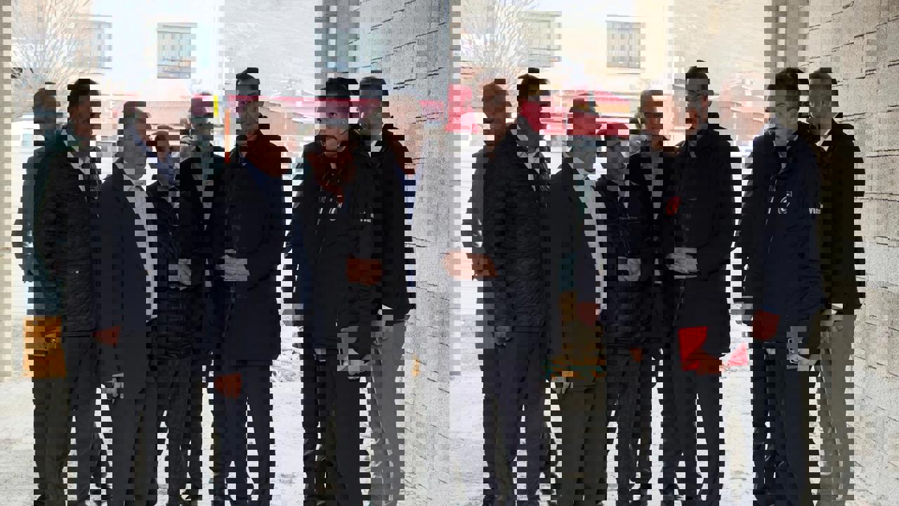 Bülent Tüfenkci Erkenek’te Konut Çalışmalarını İnceledi