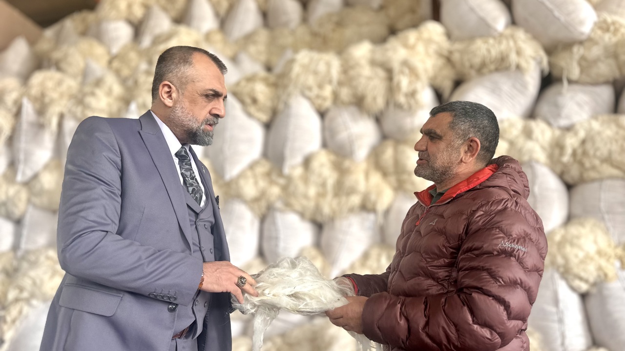 Malatya’da Yünler Ekonomiye Kazandırılıyor