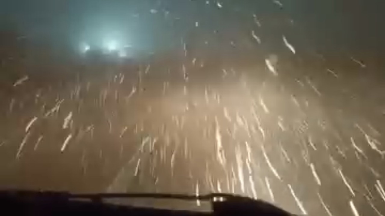 Malatya'da İlçelerde Kar Yağışı Etkili Oldu