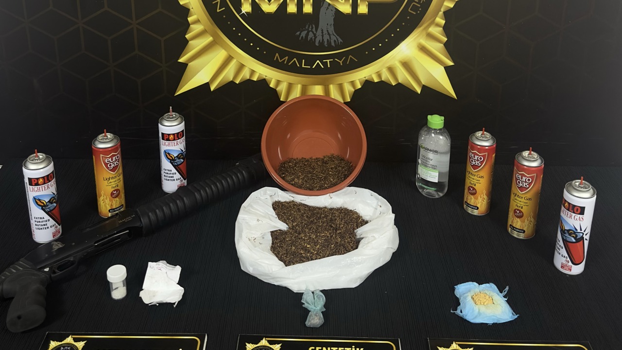 Malatya’da uyuşturucu operasyonunda 7 tutuklama