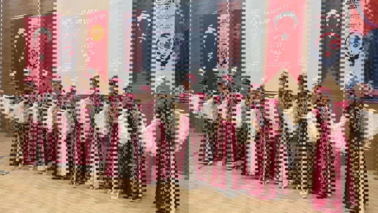 Doğanşehir’de Kardeşlik Buluşması: Kırgızistan’dan Gelen Öğrenciler Kültürlerini Tanıttı