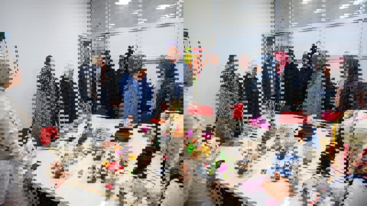 Büyükşehir’den Üreten Kadınlara Satış Ofisi Desteği