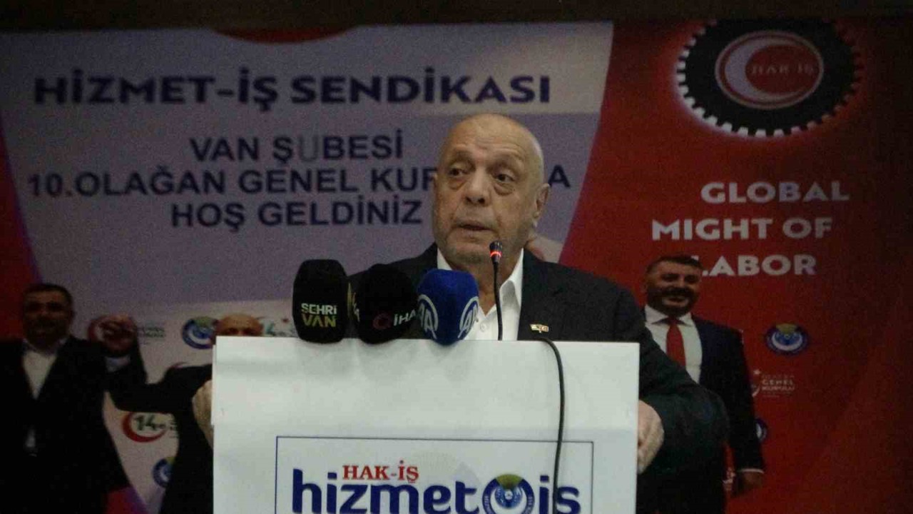 HAK-İŞ Genel Başkanı Arslan: "Gazze ablukasının kırılması, tarihi bir başarıdır"
