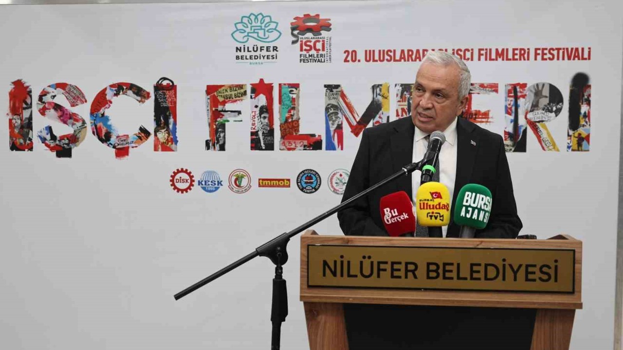 Nilüfer’de 20. Uluslararası işçi filmleri festivali başladı
