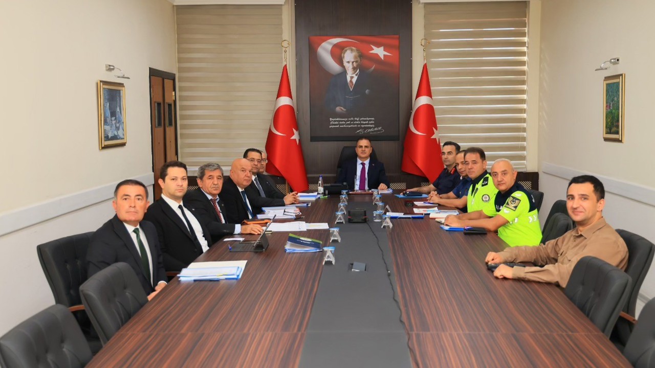 Muğla’da trafik güvenliği toplantısı gerçekleştirildi
