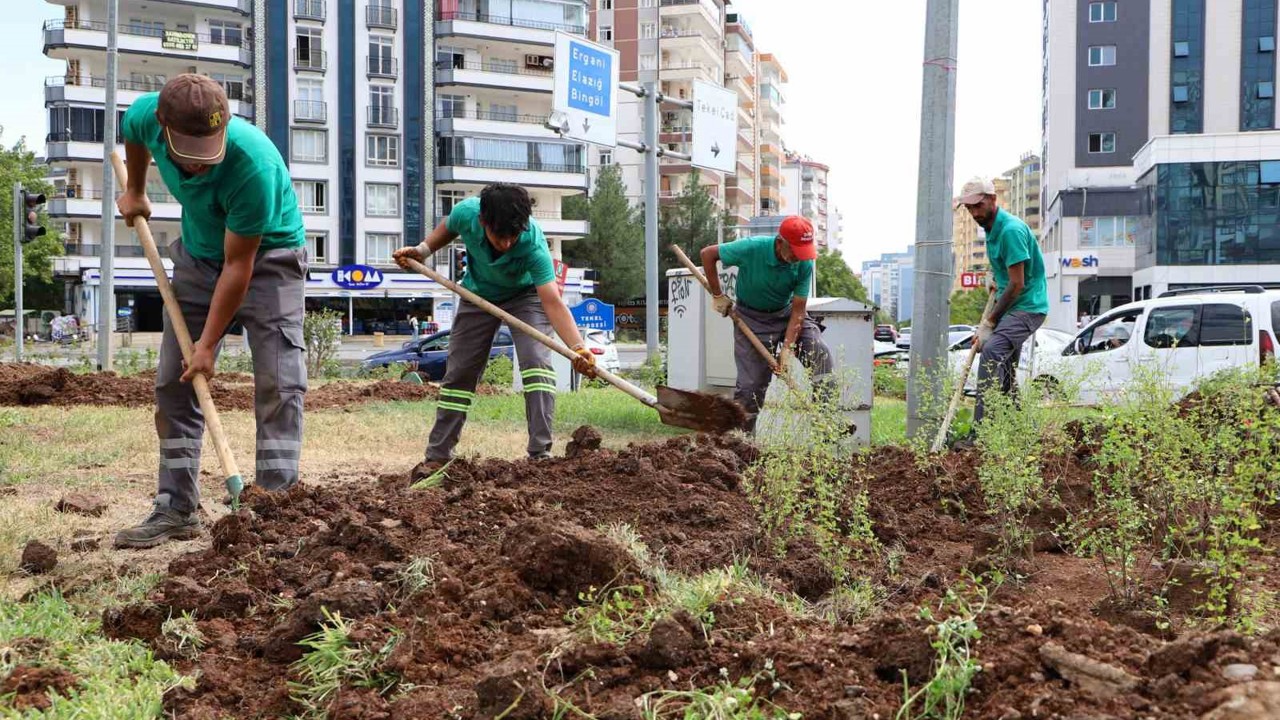 Diyarbakır’da üstyapı çalışmaları
