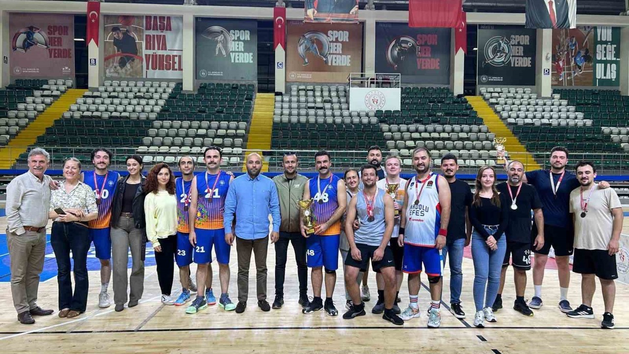 Kamu Spor Oyunları’nda basketbol finali sona erdi
