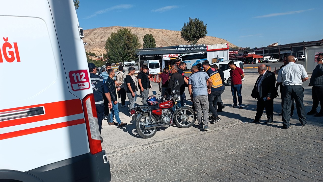 Darende’de Kaza: 1 Yaralı