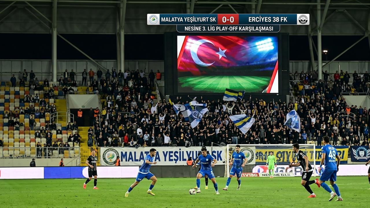 Malatya Yeşilyurtspor’un Play-Off Heyecanı Tivibu’da