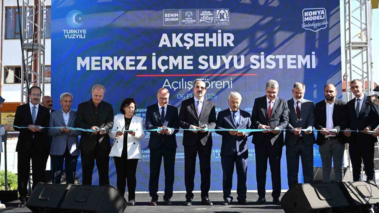 Başkan Altay: "Akşehir’in içme suyu meselesini 223 milyon liralık yatırımla köklü çözüme kavuşturduk"
