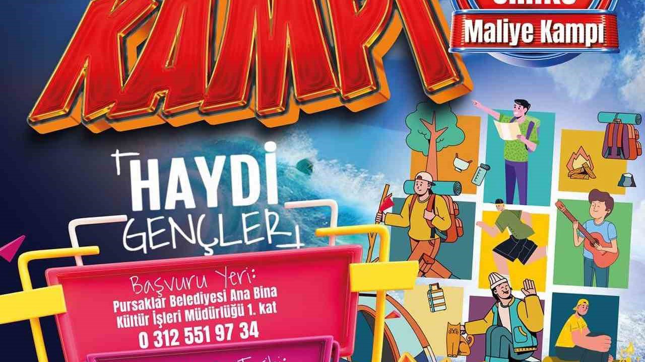 Pursaklar Belediyesi’nden gençlere gençlik kampı fırsatı

