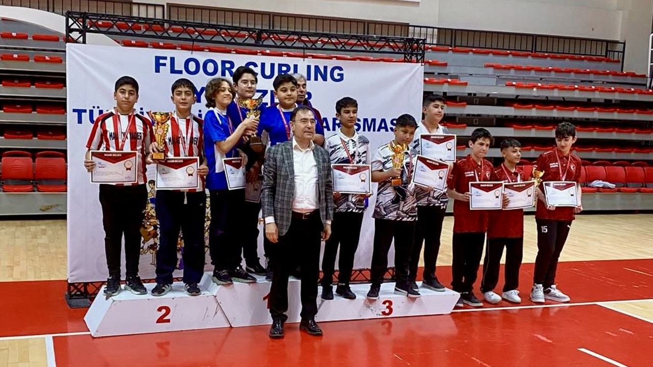 Malatya’ya Floor Curling Gururu: Türkiye İkincisi Oldular