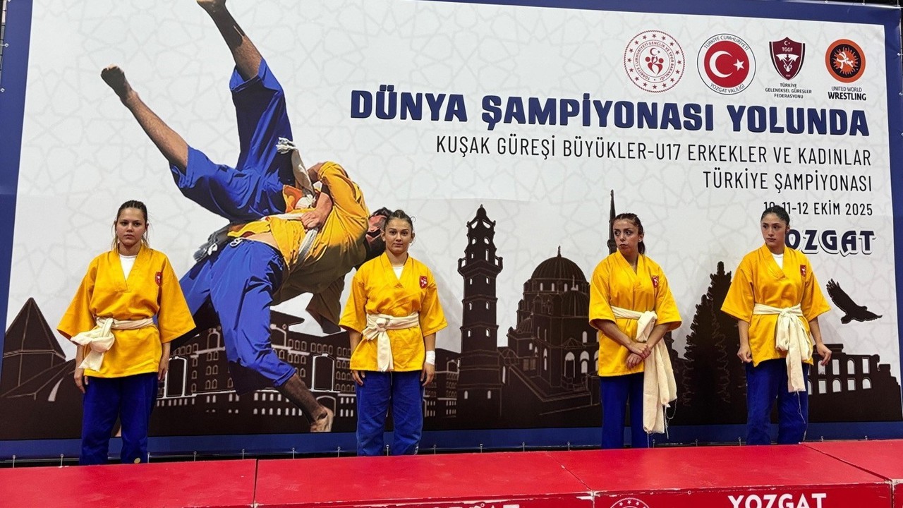 Salihlili Merve Çınar, Türkiye Şampiyonu oldu
