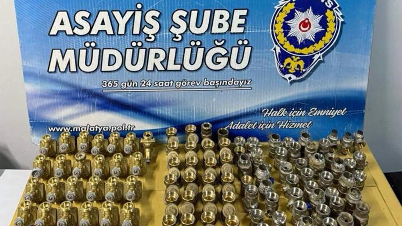 Çaldığı Tesisat Malzemeleriyle Yakayı Ele Verdi