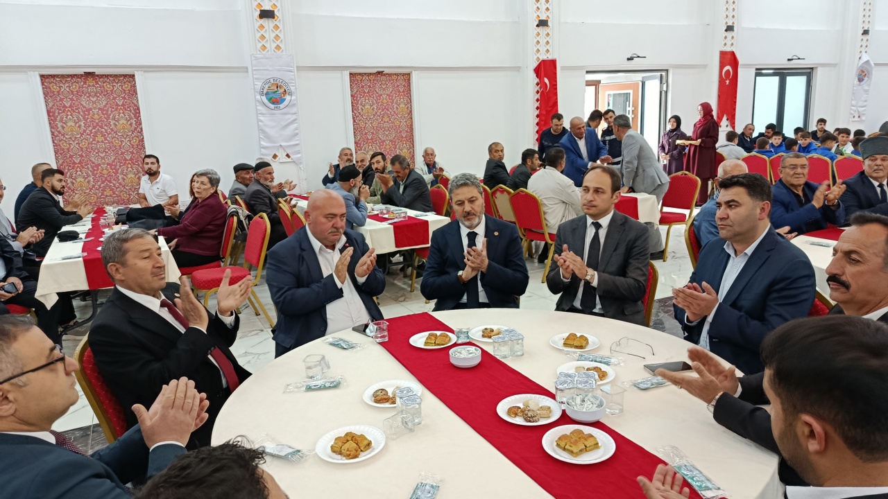 Darende’de Bayramlaşma Programında Birlik Mesajları Verildi