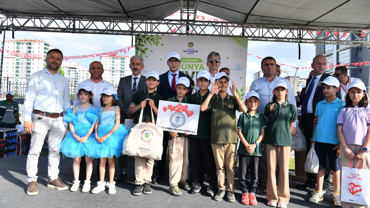 Yeşilyurt’ta Çevre Bilinci Ödüllendirildi