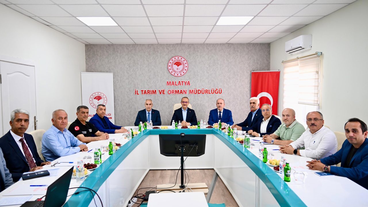 Kayısı Rekoltesi İçin Kritik Toplantı