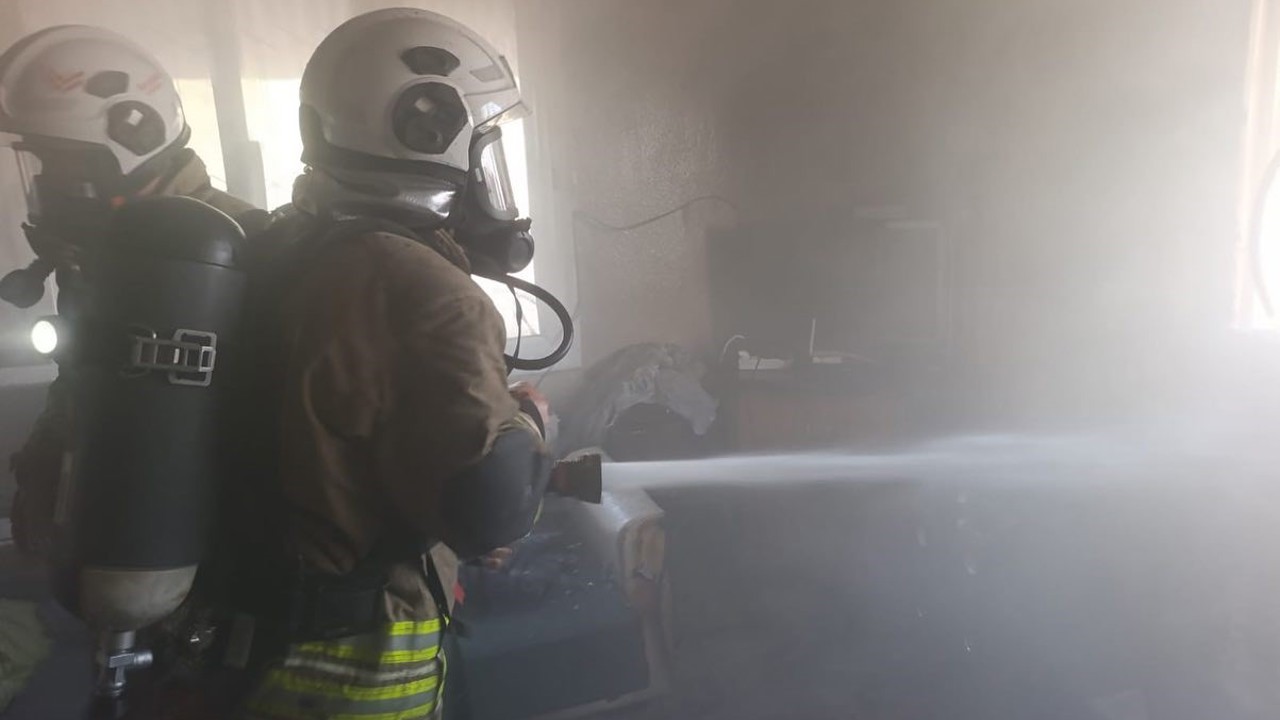 Antakya’da müstakil ev yangını
