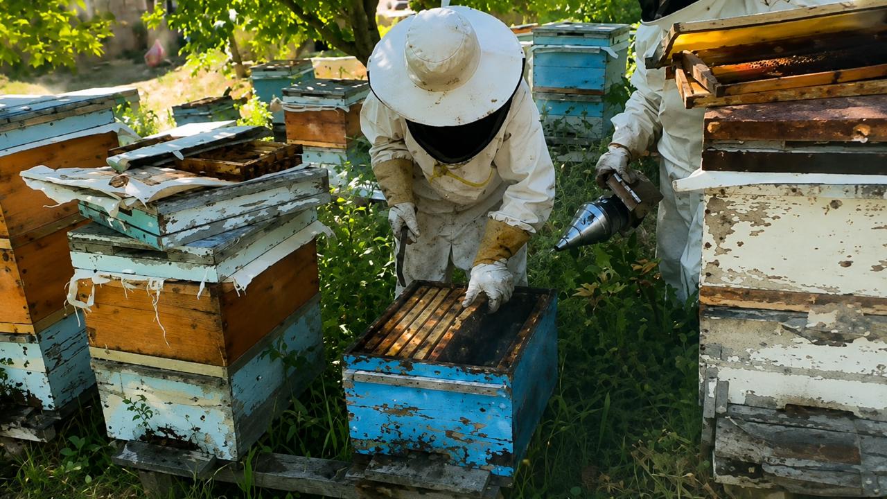 Kekik Ve Gevenin Lezzeti Kovana Yansıyor