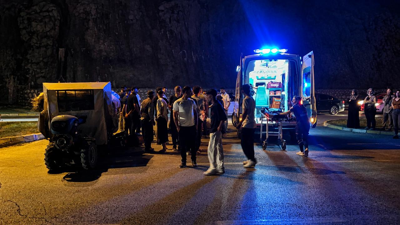 Güney Kuşak Yolunda Motosiklet Kazası: Sürücü Yaralandı