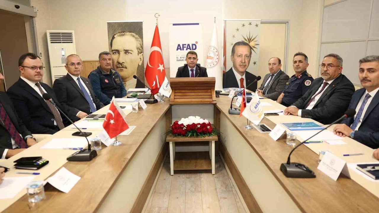 Afet riski azaltma planı yapıldı
