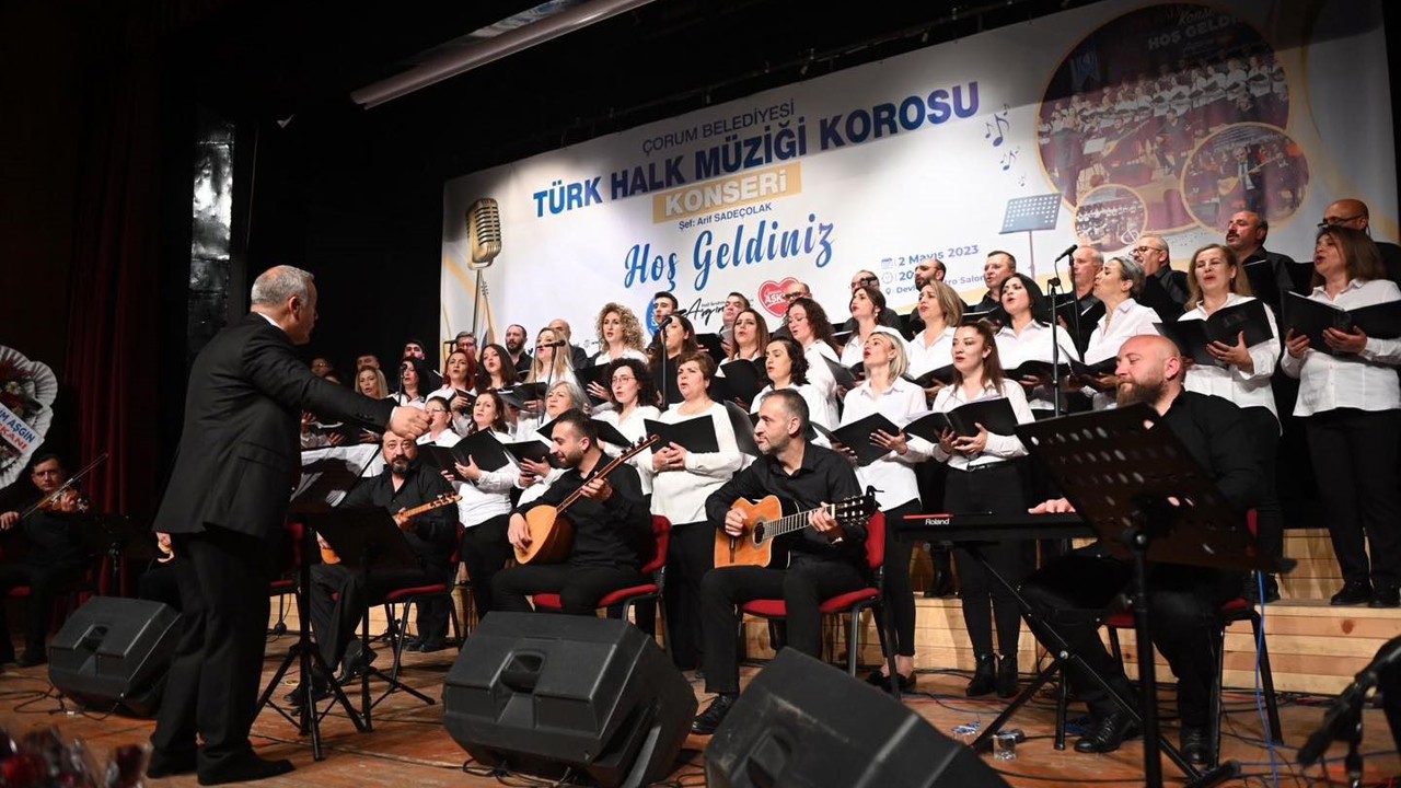 Çorum Belediyesi THM Korosu yeni sezona "Merhaba" dedi
