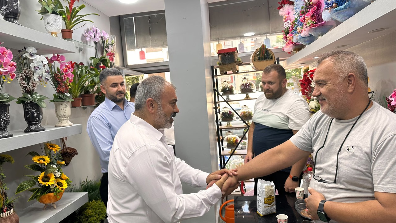 HÜDA PAR Heyetinden Battalgazi Esnafına Ziyaret